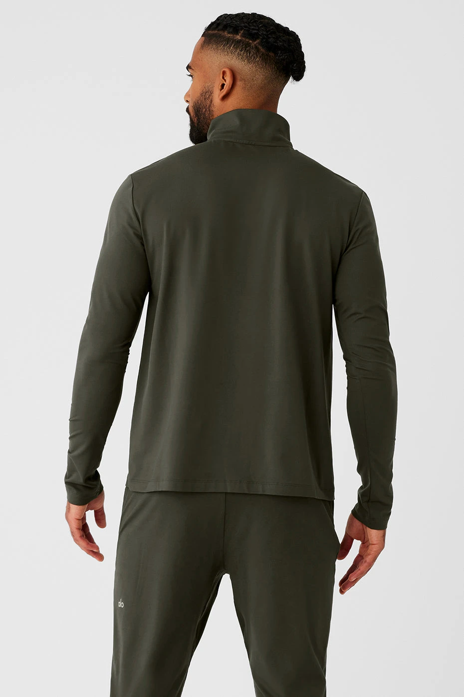 Conquer 1/4 Zip Reform Long Sleeve - Stealth Green 4 Conquer 1/4 Zip Reform Long Sleeve - Stealth Green - Image 2