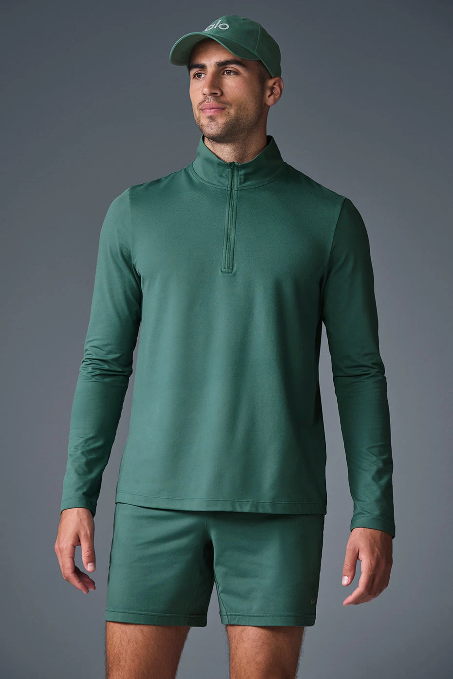 Conquer 1/4 Zip Reform Long Sleeve - Winter Ivy 3 Conquer 1/4 Zip Reform Long Sleeve - Winter Ivy