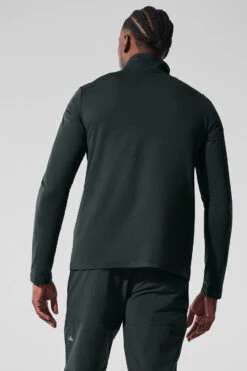 Conquer 1/4 Zip Reform Long Sleeve - Charcoal Green 10 Conquer 1/4 Zip Reform Long Sleeve - Charcoal Green -Alo Fashion Store M3193R 06021 b1 s1 a2 1 m221