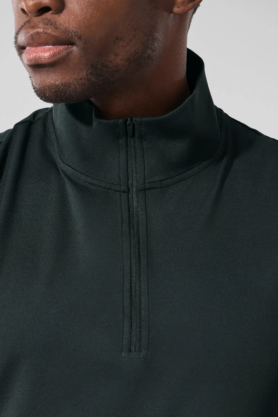 Conquer 1/4 Zip Reform Long Sleeve - Charcoal Green 6 Conquer 1/4 Zip Reform Long Sleeve - Charcoal Green - Image 4