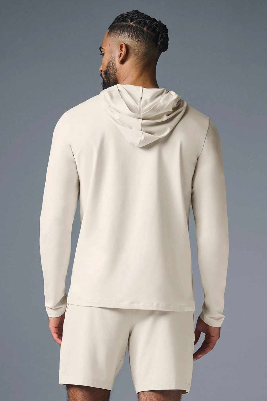 Conquer Reform Long Sleeve With Hood - Bone 5 Conquer Reform Long Sleeve With Hood - Bone - Image 3