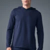 Conquer Reform Long Sleeve With Hood - Navy -Alo Fashion Store M3199R 03842 b1 s1 a1 1 m214
