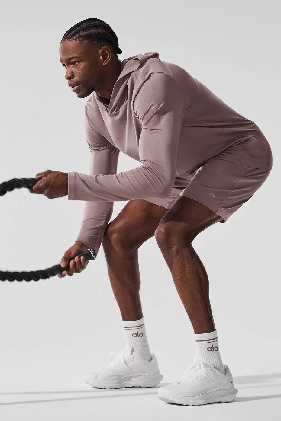 Conquer Reform Long Sleeve With Hood - Mushroom 7 Conquer Reform Long Sleeve With Hood - Mushroom - Image 5