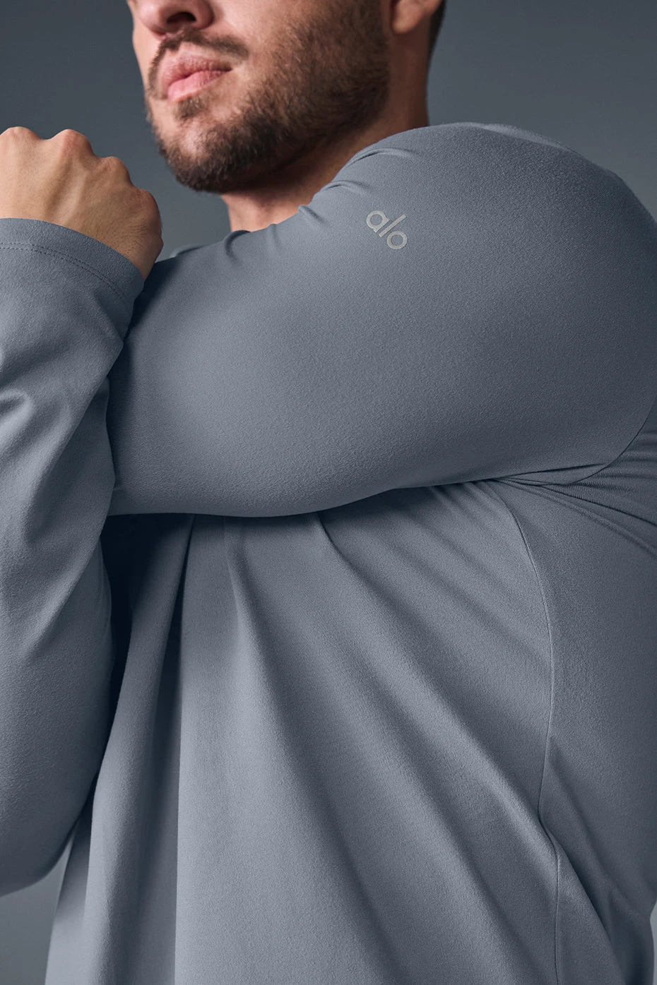 Conquer Reform Long Sleeve With Hood - Steel Grey 5 Conquer Reform Long Sleeve With Hood - Steel Grey - Image 4