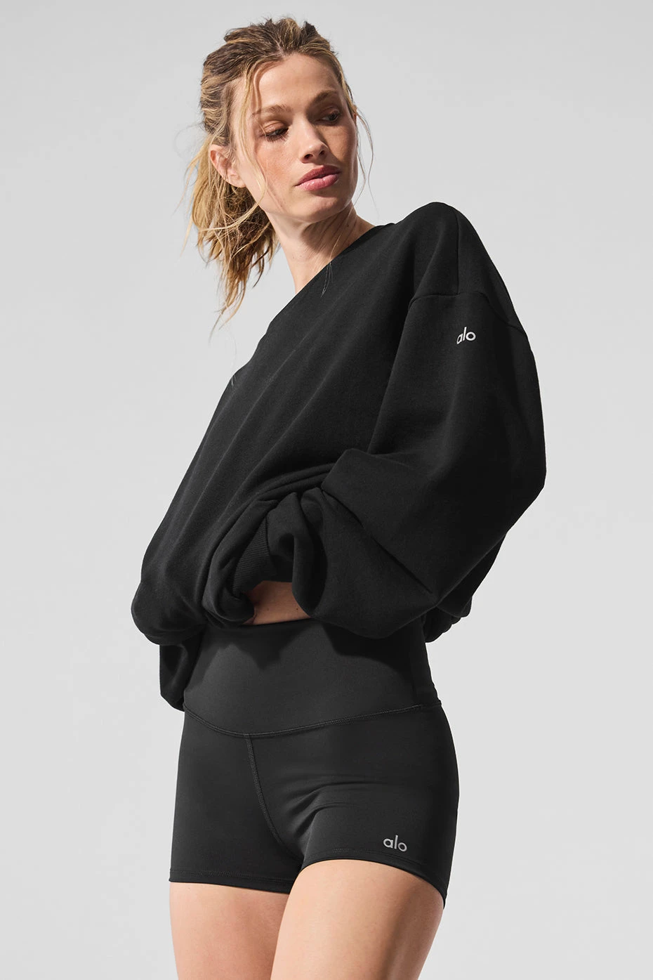 Chill Crew Neck Pullover - Black 5 Chill Crew Neck Pullover - Black - Image 3