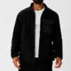 Polar Fleece Ridge Full Zip Jacket - Black 2 Polar Fleece Ridge Full Zip Jacket - Black -Alo Fashion Store M3215R 01 b1 s3 a1 1 m93