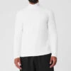 Conquer Reform Mock Neck Long Sleeve - White -Alo Fashion Store M3218R 00 b1 s3 a1 1 m93
