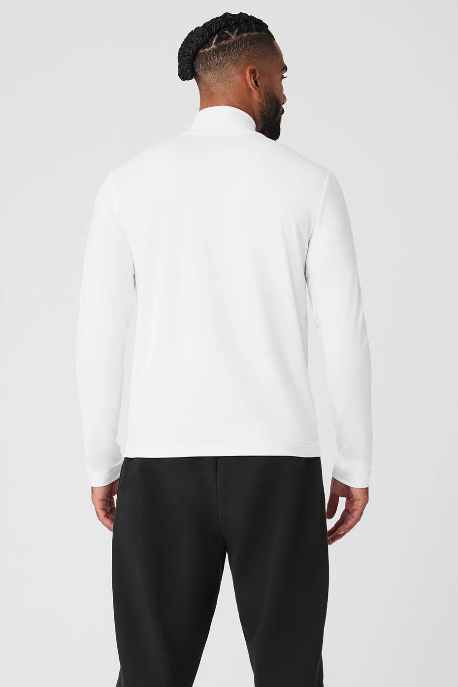 Conquer Reform Mock Neck Long Sleeve - White 4 Conquer Reform Mock Neck Long Sleeve - White - Image 2