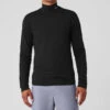 Conquer Reform Mock Neck Long Sleeve - Black -Alo Fashion Store M3218R 01 b1 s3 a1 1 m154