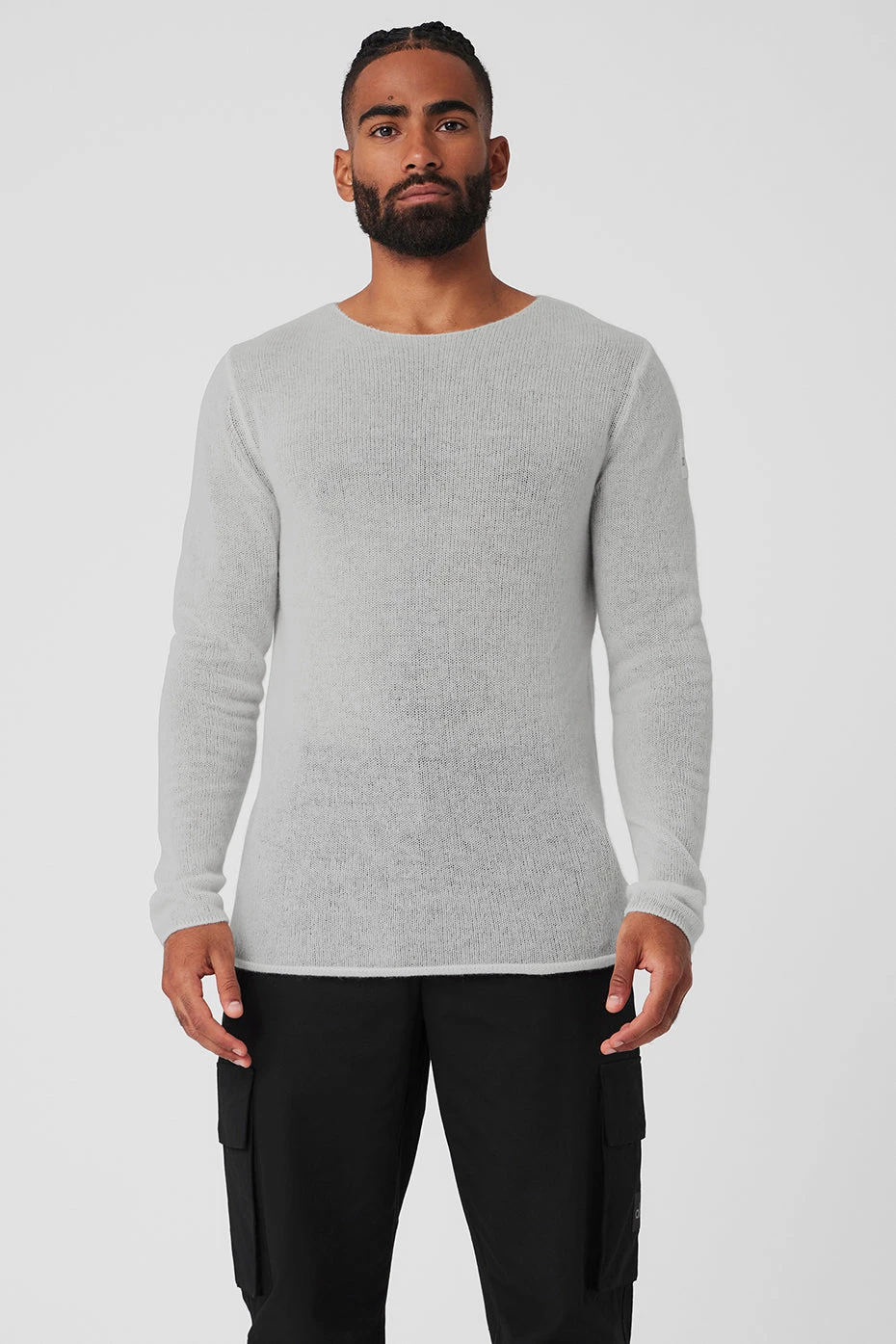 Cashmere Reform Long Sleeve - Dove Grey Heather 3 Cashmere Reform Long Sleeve - Dove Grey Heather