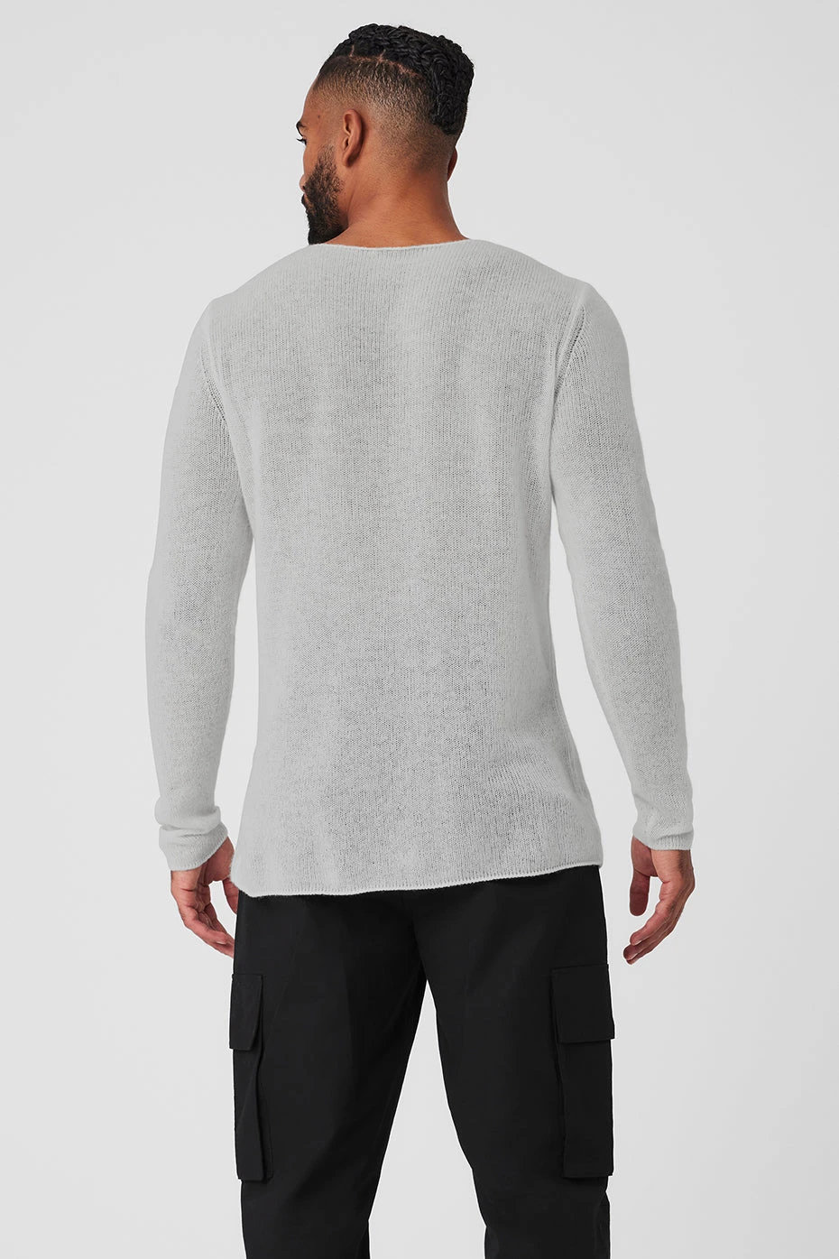 Cashmere Reform Long Sleeve - Dove Grey Heather 4 Cashmere Reform Long Sleeve - Dove Grey Heather - Image 2