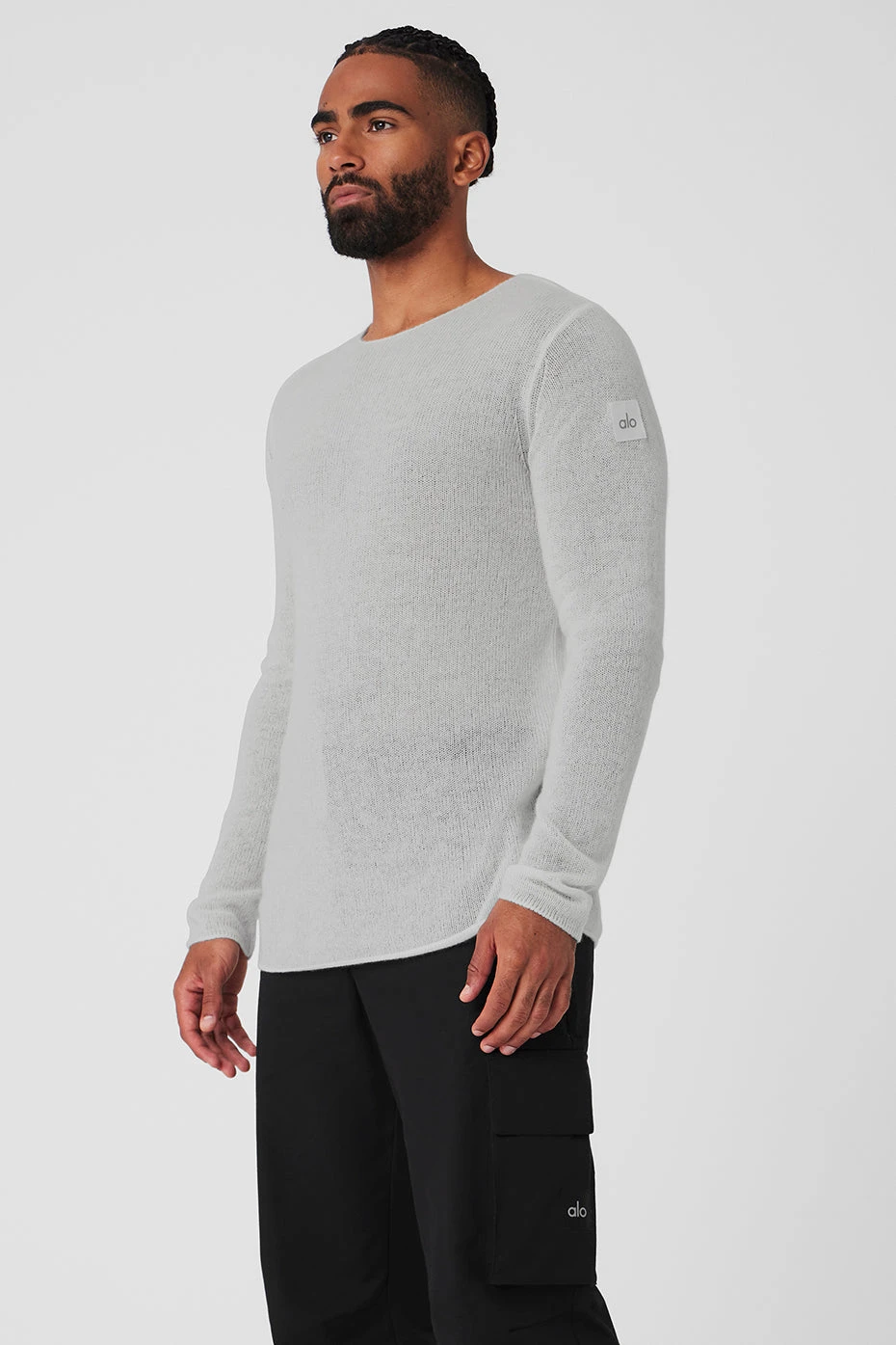 Cashmere Reform Long Sleeve - Dove Grey Heather 5 Cashmere Reform Long Sleeve - Dove Grey Heather - Image 3