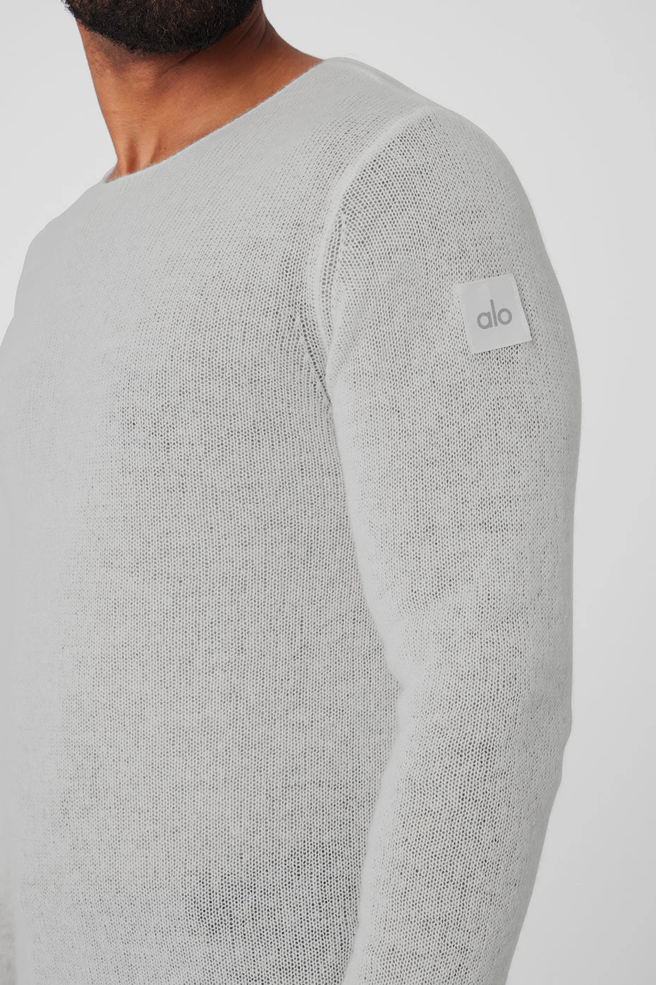 Cashmere Reform Long Sleeve - Dove Grey Heather 6 Cashmere Reform Long Sleeve - Dove Grey Heather - Image 4