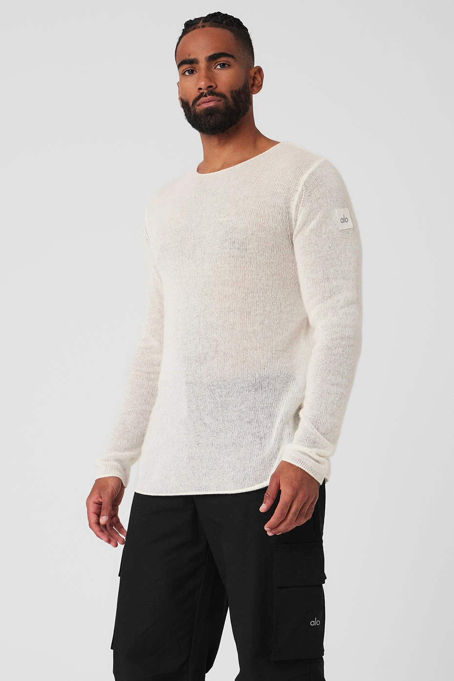 Cashmere Reform Long Sleeve - Ivory 5 Cashmere Reform Long Sleeve - Ivory - Image 3