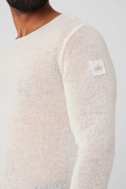 Cashmere Reform Long Sleeve - Ivory 9 Cashmere Reform Long Sleeve - Ivory -Alo Fashion Store M3229R 03299 b1 s3 a4 1 m93