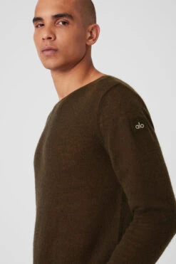 Cashmere Reform Long Sleeve - Espresso 9 Cashmere Reform Long Sleeve - Espresso -Alo Fashion Store M3229R 04064 b1 s3 a4 1 m154