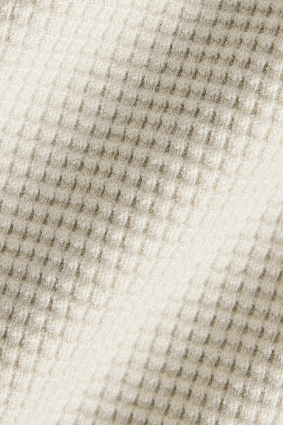 Elevate Waffle Long Sleeve Crew - Bone 7 Elevate Waffle Long Sleeve Crew - Bone - Image 5