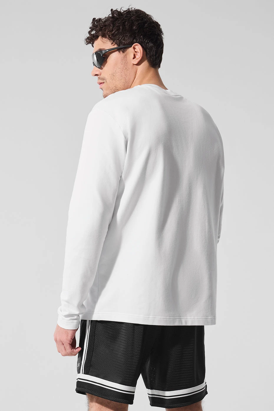 Double Take Long Sleeve Crew - White 5 Double Take Long Sleeve Crew - White - Image 3