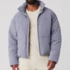 Stretch Woven Street Puffer - Fog 1 Stretch Woven Street Puffer - Fog -Alo Fashion Store M4134R 05134 b1 s3 a1 1 m93