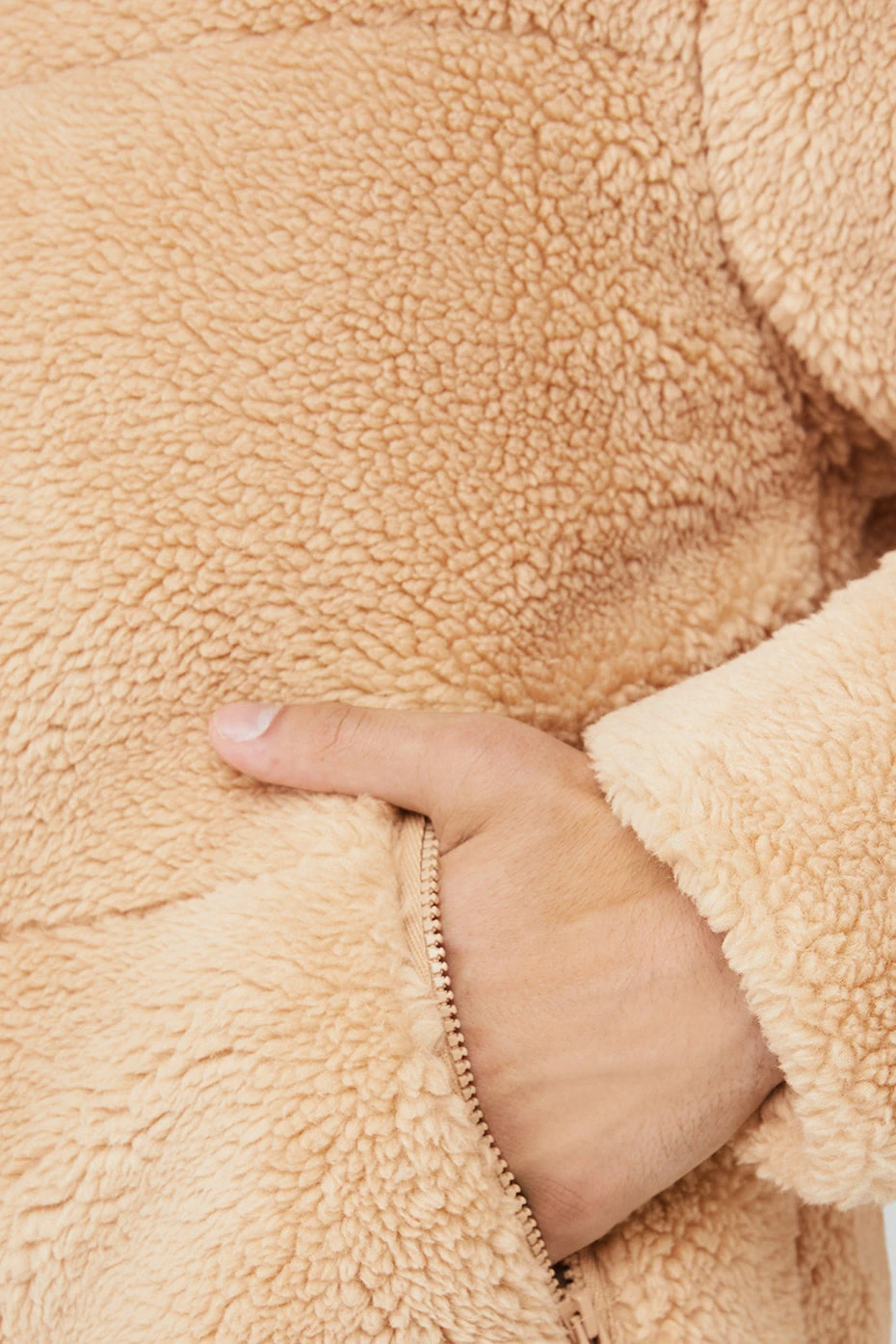 Sherpa Stage Puffer - Camel 7 Sherpa Stage Puffer - Camel - Image 5