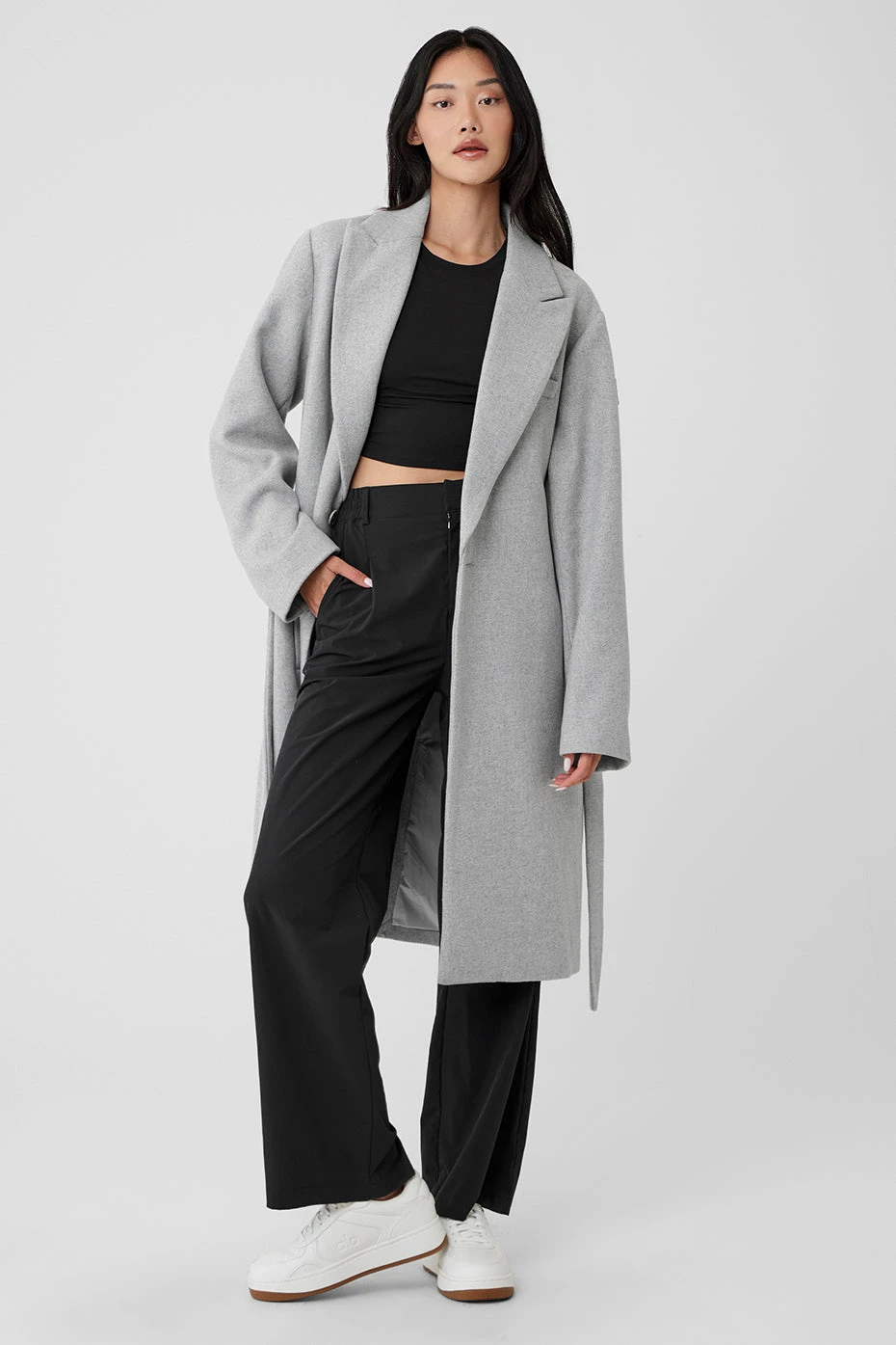 Wool Gameday Overcoat - Athletic Heather Grey 3 Wool Gameday Overcoat - Athletic Heather Grey