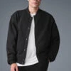 Renown Varsity Jacket - Black 2 Renown Varsity Jacket - Black -Alo Fashion Store M4144R 01 b1 s1 a1 1 m214