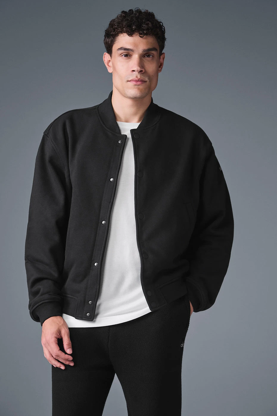 Renown Varsity Jacket - Black 3 Renown Varsity Jacket - Black