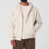 Select Hooded Bomber Jacket - Bone 1 Select Hooded Bomber Jacket - Bone -Alo Fashion Store M4145R 03040 b1 s3 a1 1 m93