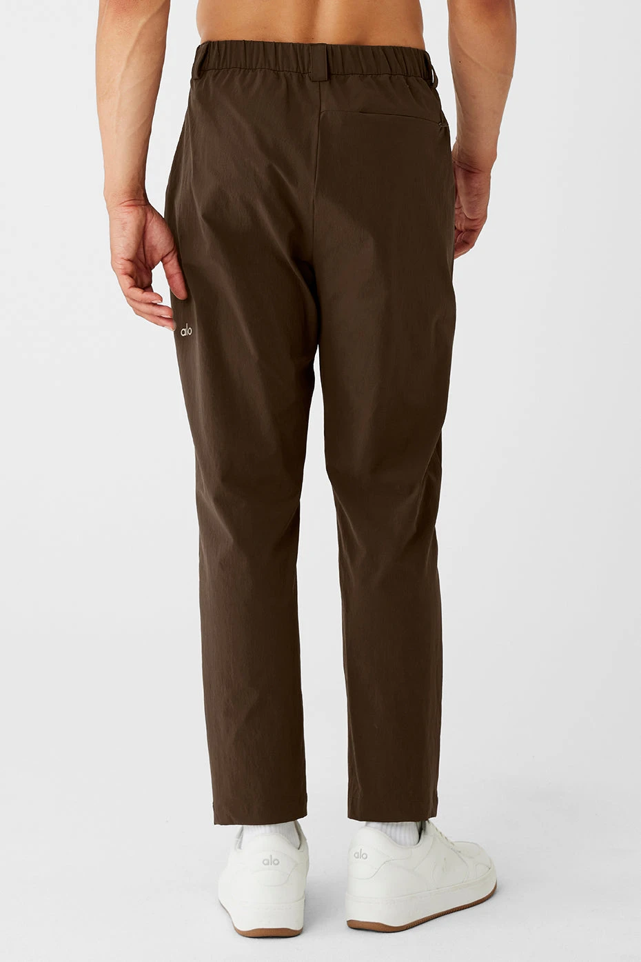 Co-Op Cropped Tech Trouser - Espresso 3 Co-Op Cropped Tech Trouser - Espresso - Image 2