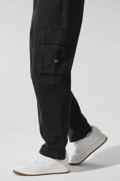 Cargo Ripstop Trouser - Black -Alo Fashion Store M5159R 01 b1 s1 a4 1 m221