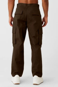 Cargo Ripstop Trouser - Espresso 7 Cargo Ripstop Trouser - Espresso -Alo Fashion Store M5159R 04064 b1 s3 a3 1 m93