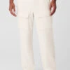 Polar Fleece Ridge Cargo Pants - Ivory 2 Polar Fleece Ridge Cargo Pants - Ivory -Alo Fashion Store M5160R 03299 b1 s3 a2 1 m93