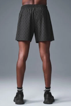 7'' Diamond Circuit Short - Anthracite/Black -Alo Fashion Store M6125R 00282 b1 s1 a3 1 m221