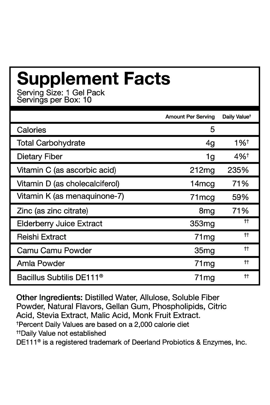 Immunity Rescue Shot - 10 Pack 7 Immunity Rescue Shot - 10 Pack - Image 5