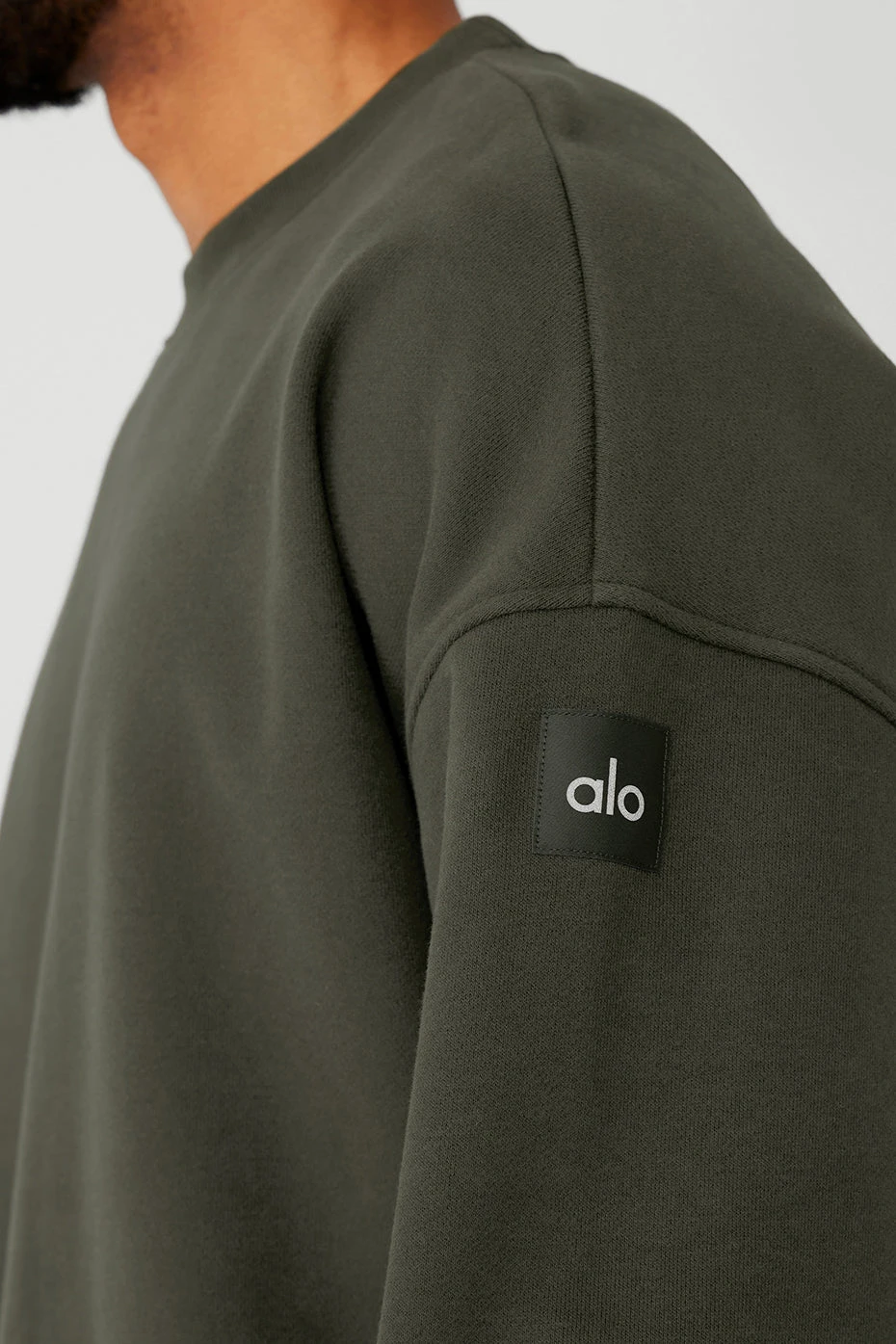 Renown Heavy Weight Crew Neck Pullover - Stealth Green 5 Renown Heavy Weight Crew Neck Pullover - Stealth Green - Image 4