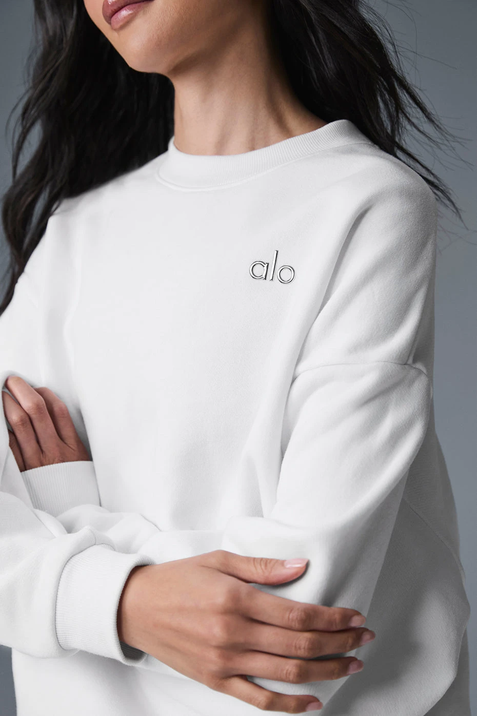 Accolade Crew Neck Pullover - White 5 Accolade Crew Neck Pullover - White - Image 3