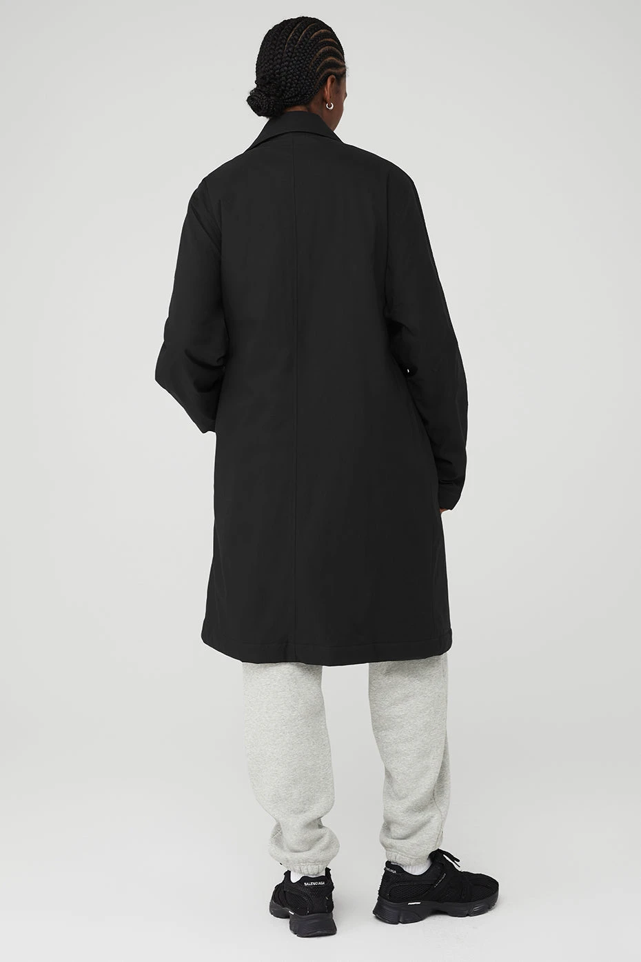 Signature Overcoat - Black 4 Signature Overcoat - Black - Image 2