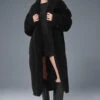 Oversized Sherpa Trench - Black 1 Oversized Sherpa Trench - Black -Alo Fashion Store U4012R 01 b1 s1 a1 1 m91