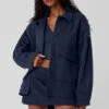 Unisex One Up Jacket - Navy 2 Unisex One Up Jacket - Navy -Alo Fashion Store U4020R 03842 b1 s1 a1 1 m76