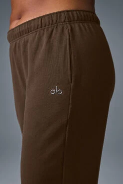 Accolade Straight Leg Sweatpant - Espresso -Alo Fashion Store U5012RG 04064 b1 s1 a3 1 m182