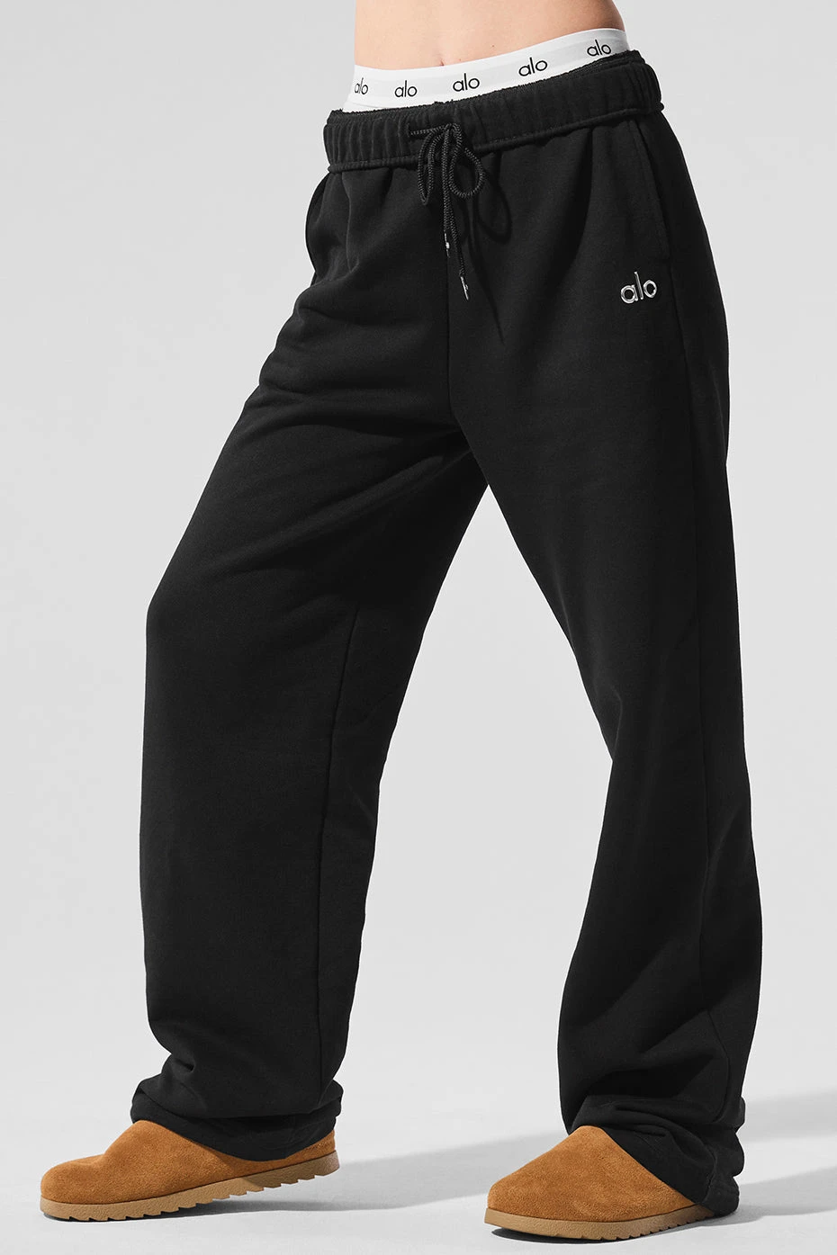 Accolade Straight Leg Sweatpant - Black 6 Accolade Straight Leg Sweatpant - Black - Image 4
