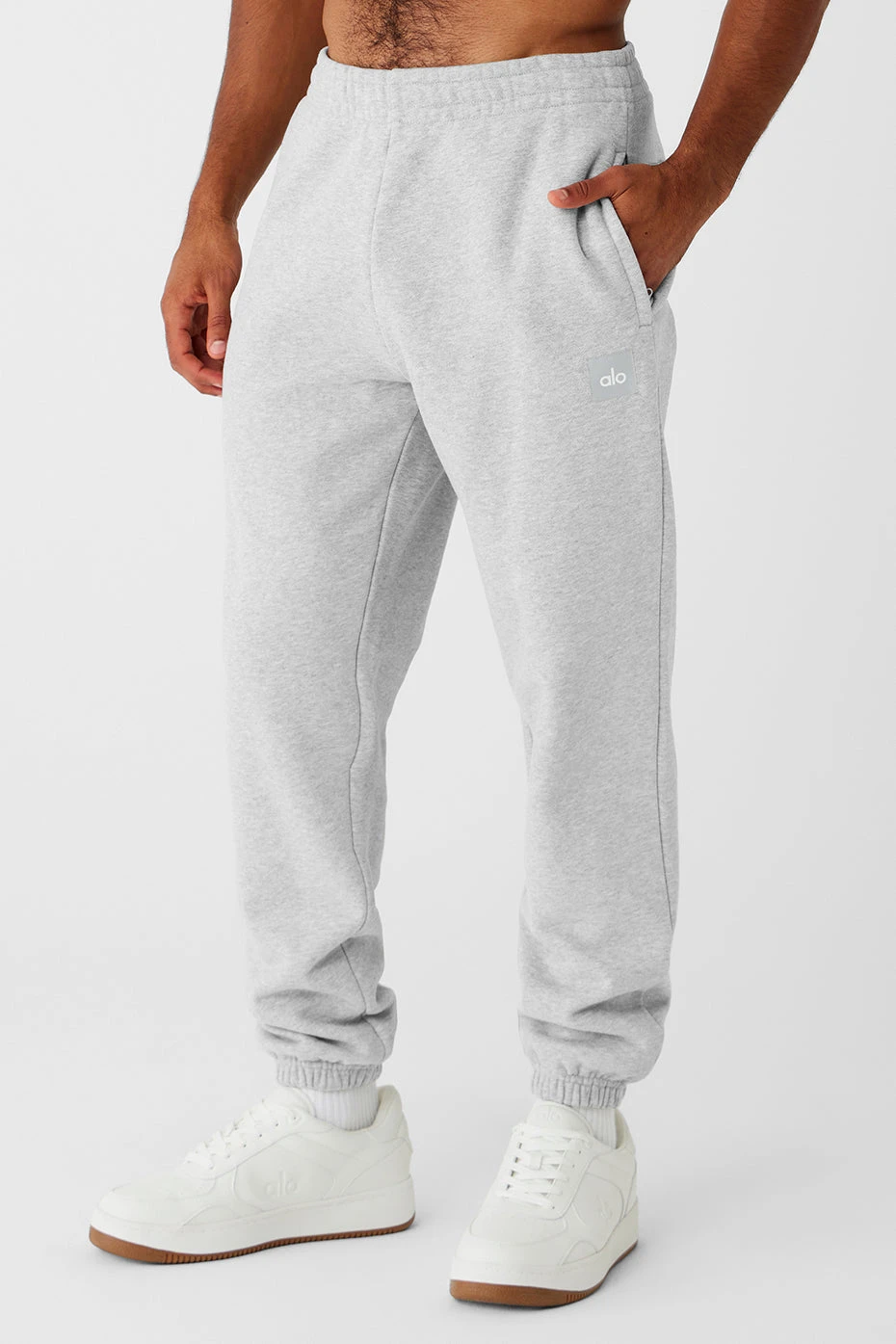 Cuffed Renown Heavy Weight Sweatpant - Athletic Heather Grey 5 Cuffed Renown Heavy Weight Sweatpant - Athletic Heather Grey - Image 3