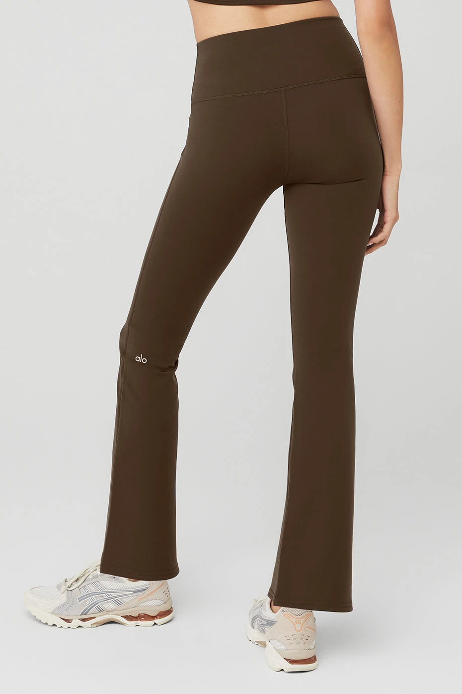 Airbrush High-Waist 7/8 Bootcut Legging - Espresso 4 Airbrush High-Waist 7/8 Bootcut Legging - Espresso - Image 2