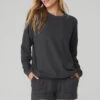 Soho Pullover - Anthracite 1 Soho Pullover - Anthracite -Alo Fashion Store W3295R 02125 b1 s1 a1 1 m89