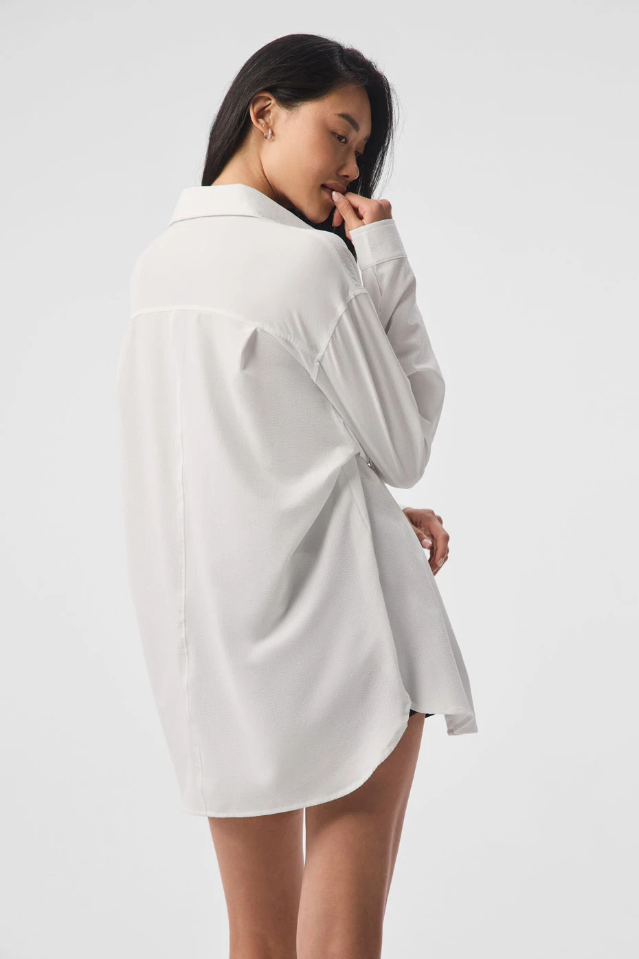 Dreamscape Button Down Long Sleeve - White 5 Dreamscape Button Down Long Sleeve - White - Image 3