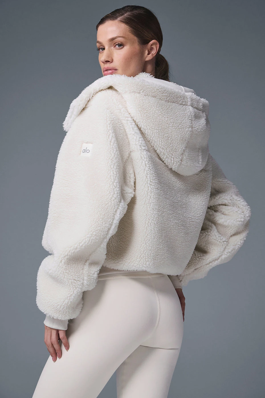 Foxy Sherpa Jacket - Ivory 4 Foxy Sherpa Jacket - Ivory - Image 2