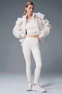 Foxy Sherpa Jacket - Ivory 10 Foxy Sherpa Jacket - Ivory -Alo Fashion Store W4493R 03299 b1 s1 a4 1 m91
