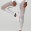 Seamless High-Waist 7/8 Limitless Open Air Legging - White 1 Seamless High-Waist 7/8 Limitless Open Air Legging - White -Alo Fashion Store W51132R 00 b1 s1 a1 1 m100