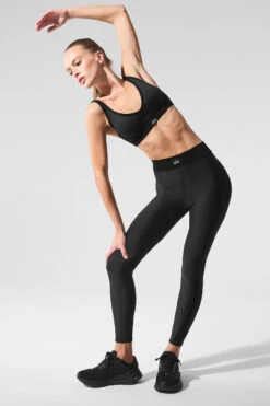 Airlift High-Waist 7/8 Line Up Legging - Black 11 Airlift High-Waist 7/8 Line Up Legging - Black -Alo Fashion Store W51154R 01 b1 s1 a3 1 m224