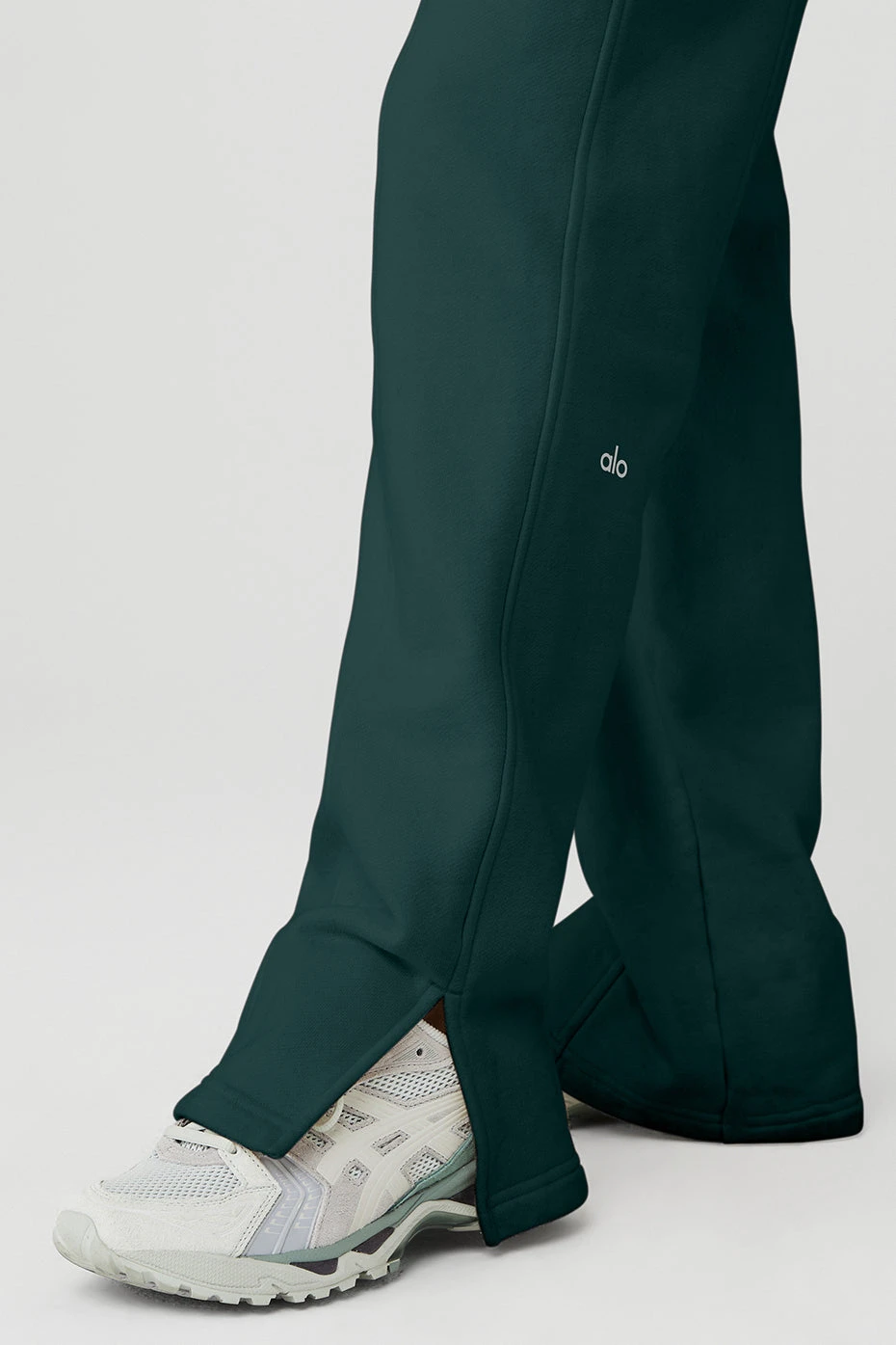High-Waist Free Time Straight Leg Sweatpant - Midnight Green 7 High-Waist Free Time Straight Leg Sweatpant - Midnight Green - Image 5
